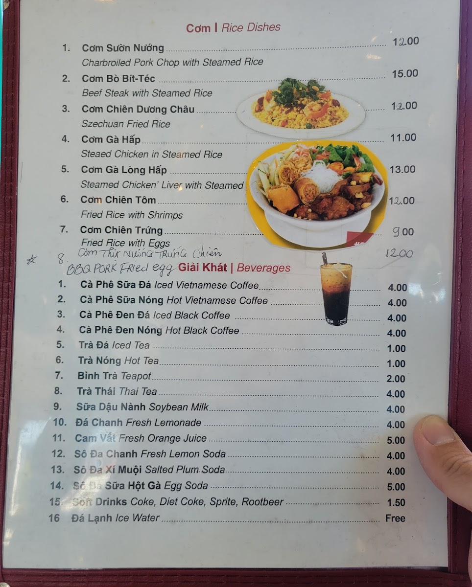 Phở Vie II Restaurant Menu - Image 5